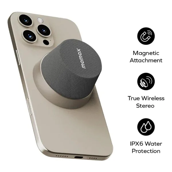 Momax Vibe Go Bluetooth Hoparlör - Görsel 2