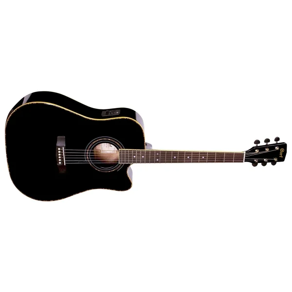 Cort AD880CENAT Naturel Elektro Akustik Gitar - Görsel 4