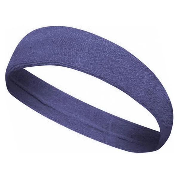 By Leon 1982 Sporcu Havlu Kafa Bandı, Alın Ter Bandı Headband (Mor, Standart) - Görsel 4