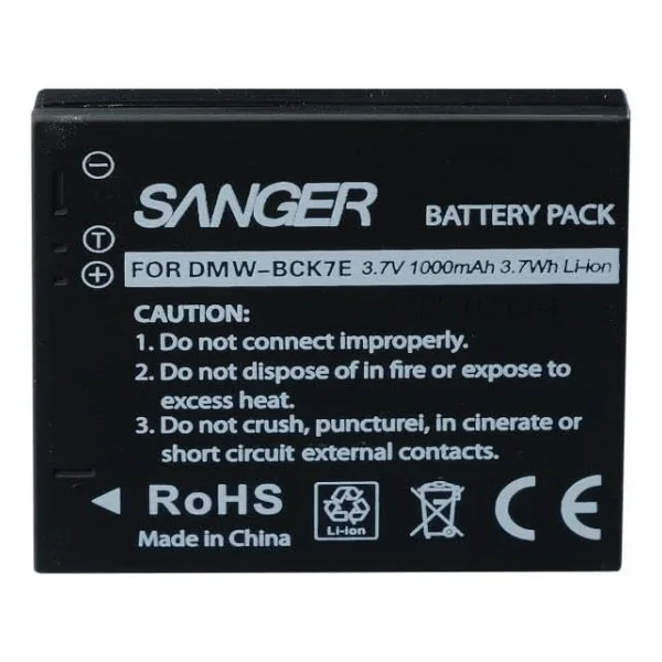 Sanger BCK7 Panasonic Uyumlu Batarya - Görsel 9