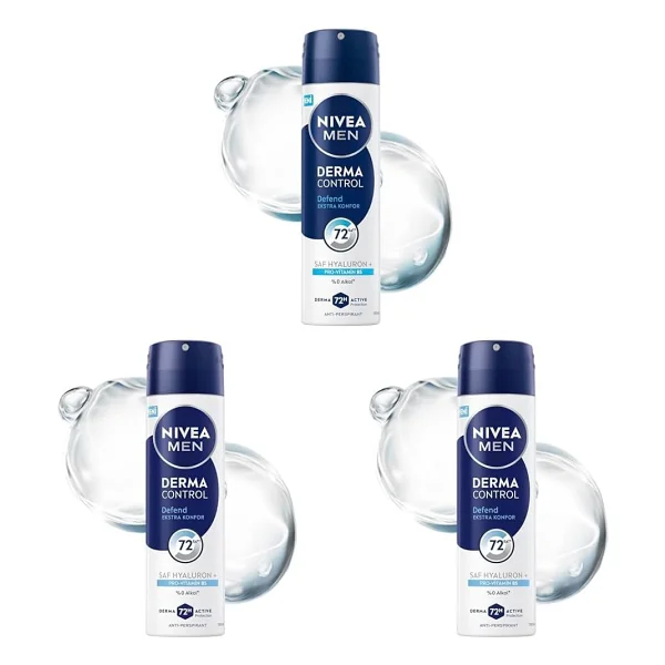 Nivea Men Derma Control Defend 150 ml Erkek Deodorant - Görsel 8