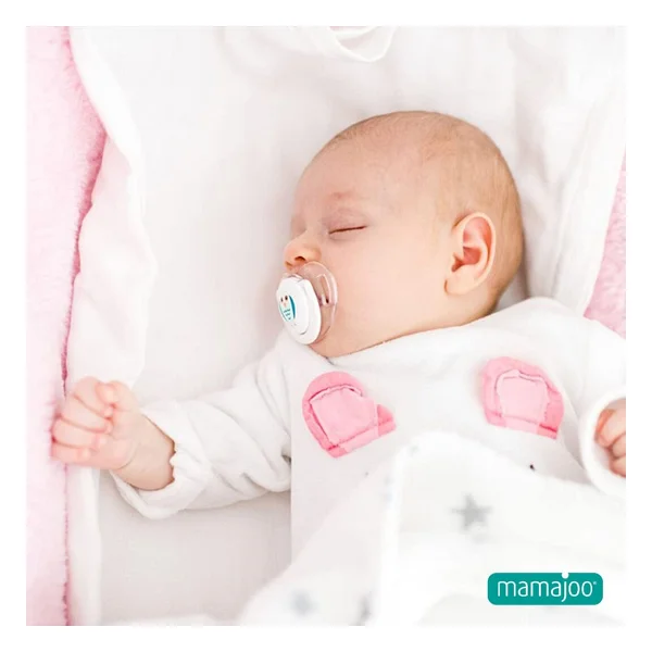 Mamajoo Sterilizasyon & Saklama Kutulu Powder Green Desenli 2'li 6 Ay+ Silikon Emzik - Görsel 7