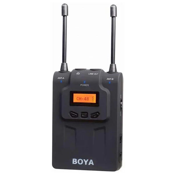 BOYA Boya BY-WM8R İkili Mikrofon Destekli Kablosuz Alıcı SG3570 - Görsel 2