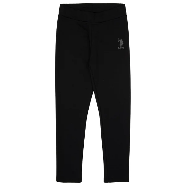 U.S. Polo Assn. Kız Çocuk Siyah Tayt 50316890-VR046 - Görsel 4