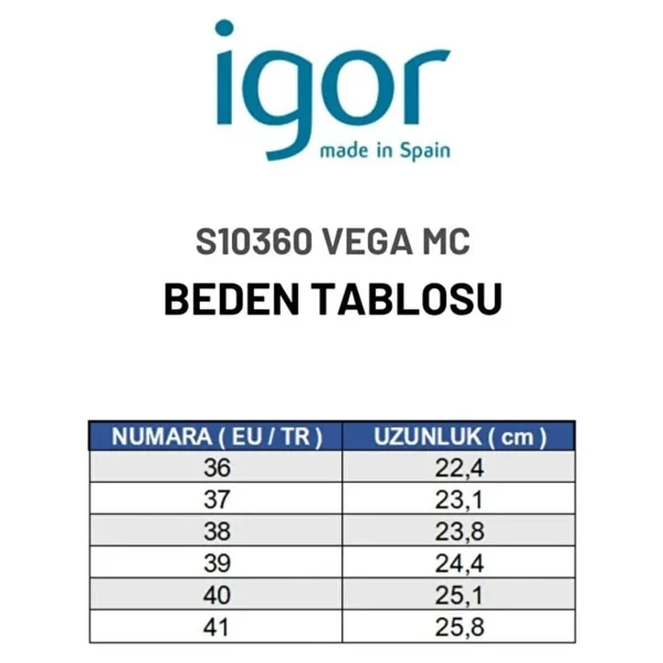 Igor Vega MC S10360-079 Krem Kadın Sandalet - Görsel 8