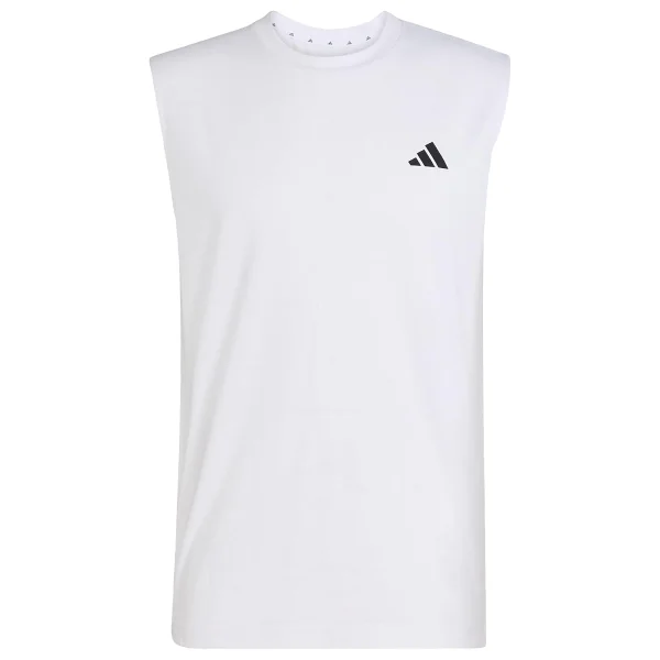 Adidas Workout Esssentials Feelready Sıfır Kol Bisiklet Yaka Erkek Spor Tişört - Görsel 9