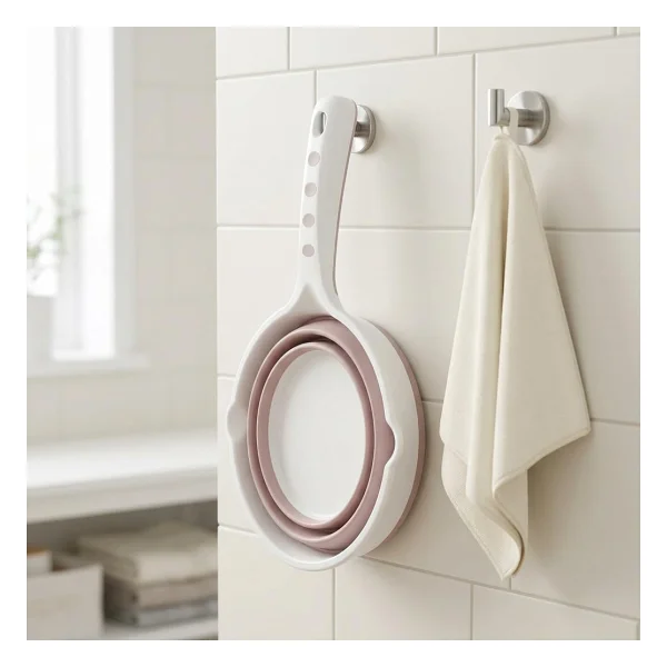 Deconox Katlanabilir Maşrapa, Katlanır Banyo Maşrapası, Akordiyon Koçero (27cmx17cmx4cm) - Görsel 3