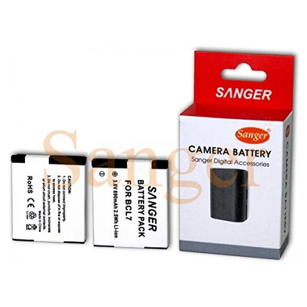 Sanger BCL7 Panasonic Uyumlu Batarya - Görsel 9