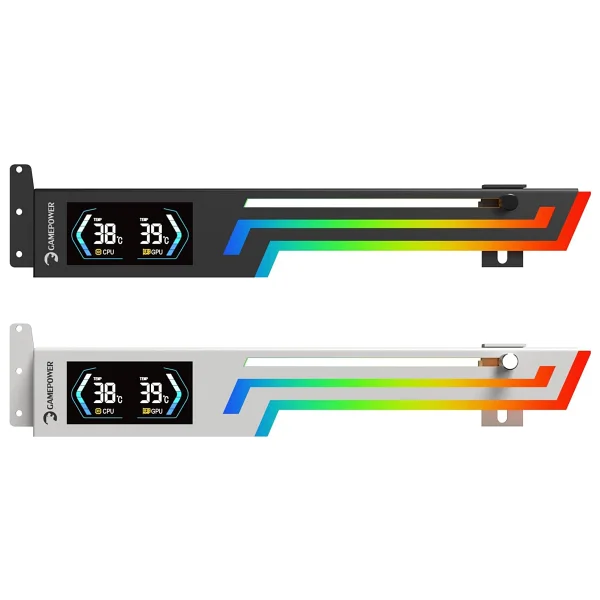 Gamepower HeatSync Siyah ARGB Ekran Kartı Desteği - Görsel 2