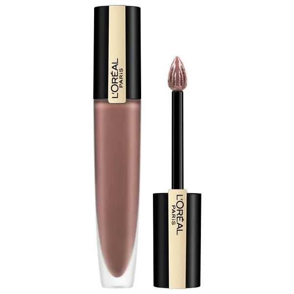 L'Oreal Paris Rouge Signature Metallic 204 I Voodoo Likit Ruj - Görsel 8