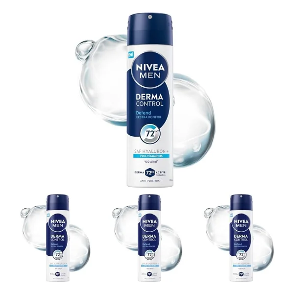 Nivea Men Derma Control Defend 150 ml Erkek Deodorant - Görsel 7