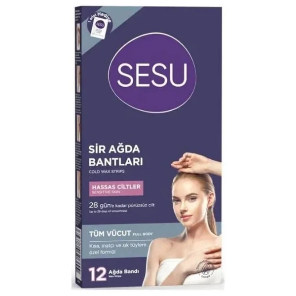 Sesu Vücut için 12'li Sir Ağda Bandı - Görsel 8