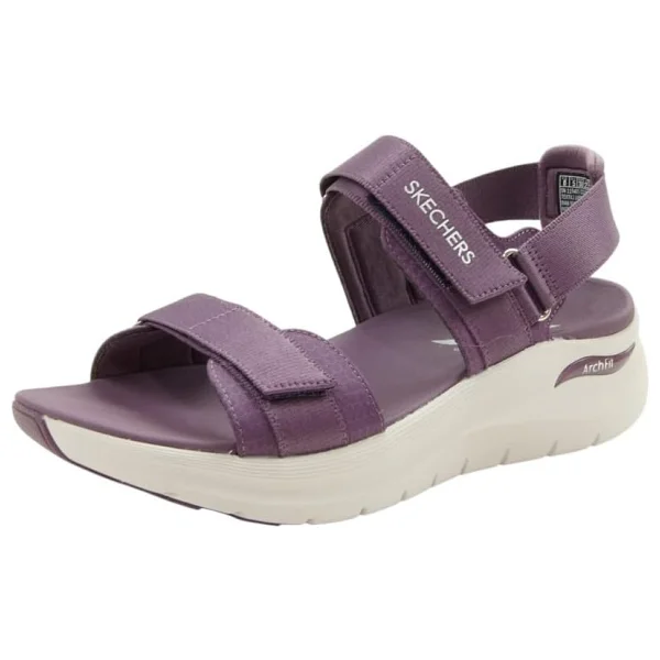 Skechers Arch Fit 2.0 119465-BLK Siyah Kadın Sandalet - Görsel 9