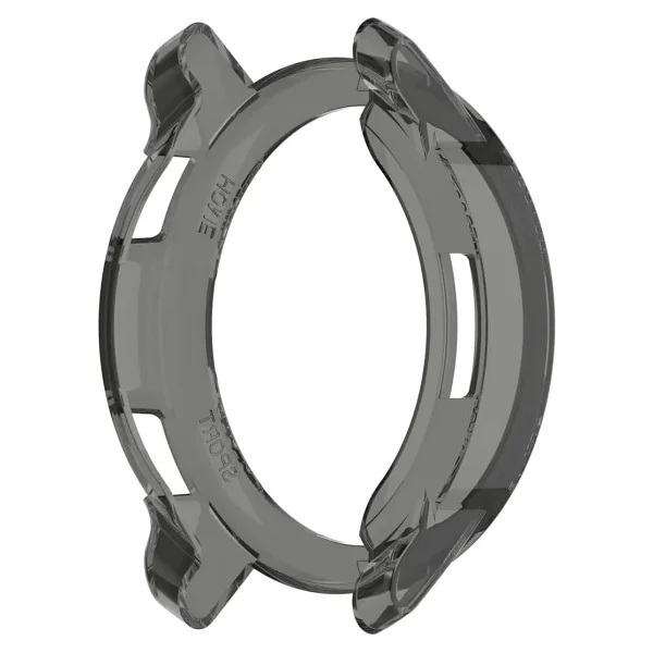 Coverzone Xiaomi Watch S1 Active Gl ile Uyumlu Toz ve Kirden Koruyan Sadece Kasa Koruma Ekran Açık Xiaomi Watch S1 Active Gl ile Uyumlu Akıllı Saat Çerçeve Koruması (Şeffaf) - Görsel 5