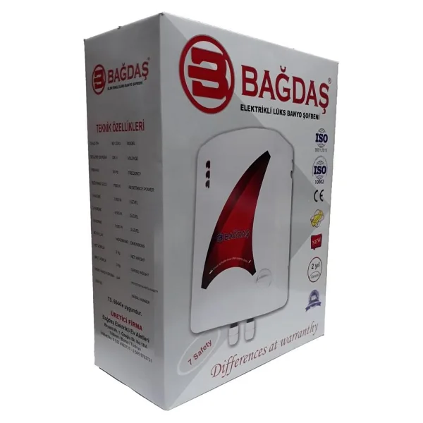 Bağdaş Elektrikli Lüks Banyo Şofbeni - Görsel 5