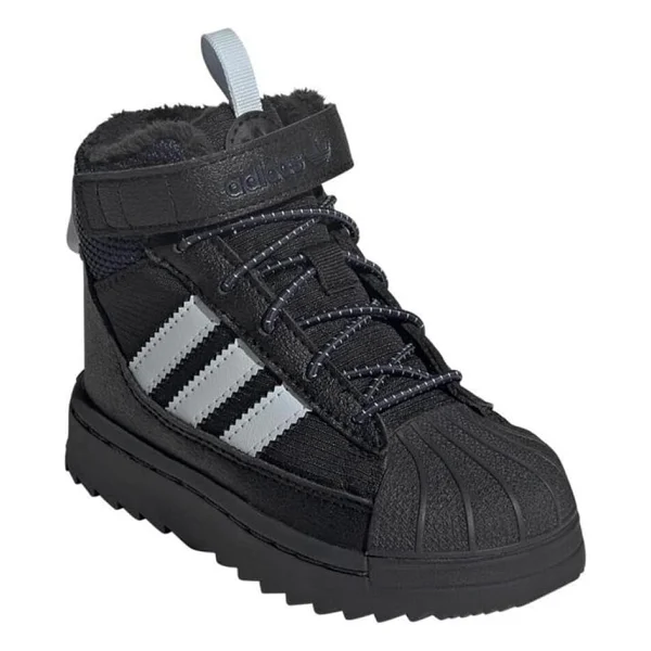 Adidas Superstar Winter Trek I JQ0342 Siyah Bebek Bot - Görsel 6
