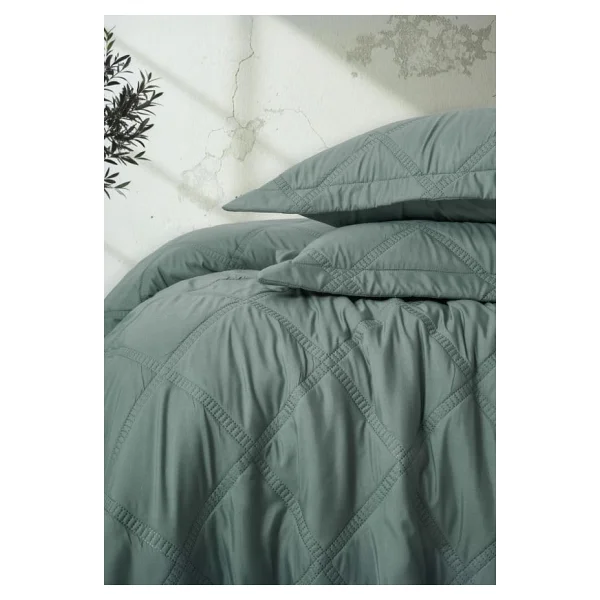 Cotton Box Serra Mint Çift Kişilik Yatak Örtüsü - Görsel 2