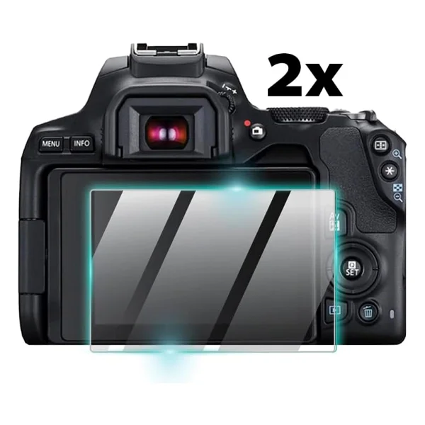 IPG CANON Eos 250D Kamera için 9H Nano ProActive Ekran Koruyucu (2 Adet), Pürüzsüz Cam Bitiş, Ultra Duyarlı Dokunmatik Hassasiyet - Görsel 2