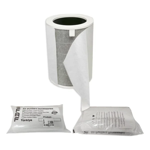 Faf Fresh Air Filter 10 Adet Elektrostatik Pamuk, Xiaomi Purifier Serileri İle Uyumlu Hava Temizleyici Filtre Üstü Elektrostatik Toz Tutucu Koruyucu (Mijia VIOMI) - Görsel 7