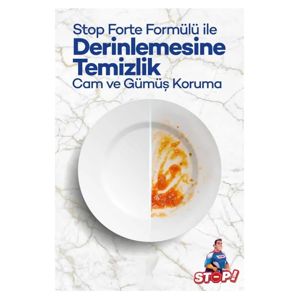 STOP Forte Toz Bulaşık Deterjanı - Görsel 2