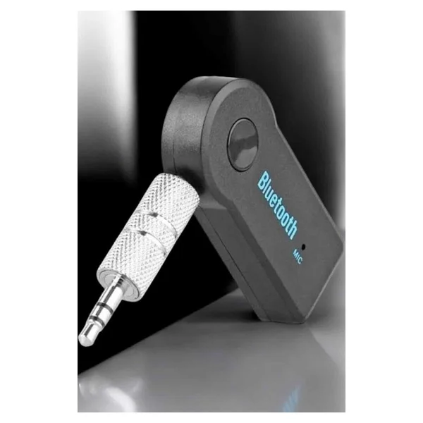 Kablosuz Bluetooth Aux Araç Kiti Siyah Hafıza Kartlı - Görsel 9