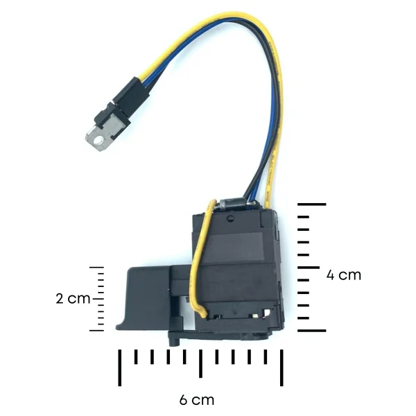 Depolife Elektronik Hız Kontrol Tetik Dc Motor Şarjlı Matkap Tetiği Sağ Sol Dönüşümlü Anahtarlı - Görsel 2