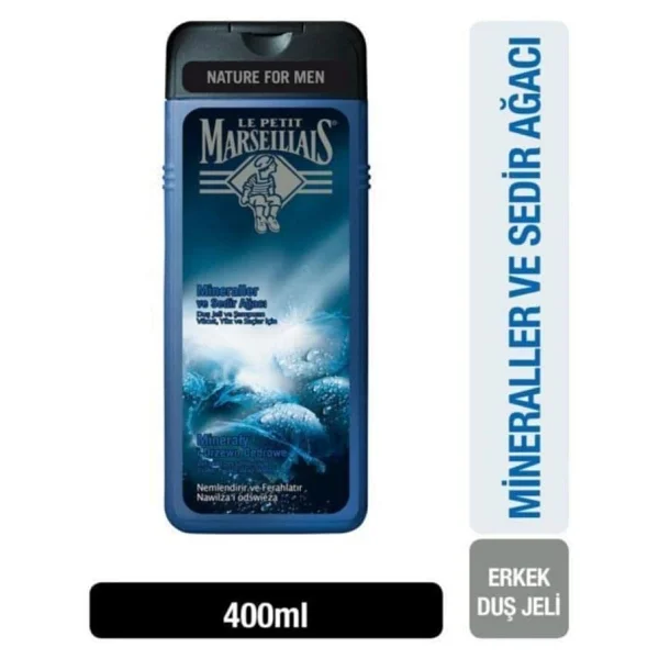 Le Petit Marseillais For Men 400 ml Şampuan ve Duş Jeli - Görsel 2