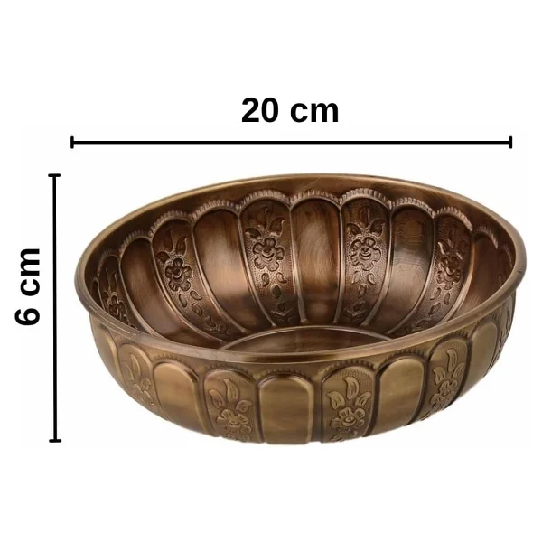 American Monarch HAMAM TASI METAL (antik sarı) - Görsel 5