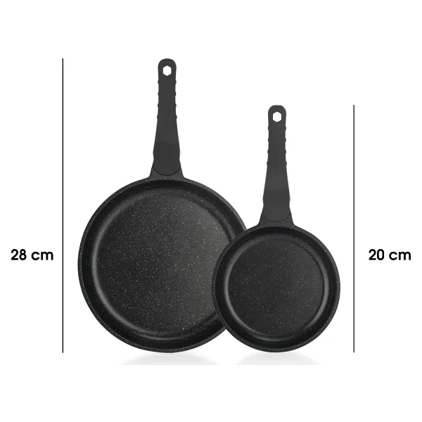 Schafer Famos XL 2'li Döküm Tava Seti - Görsel 2