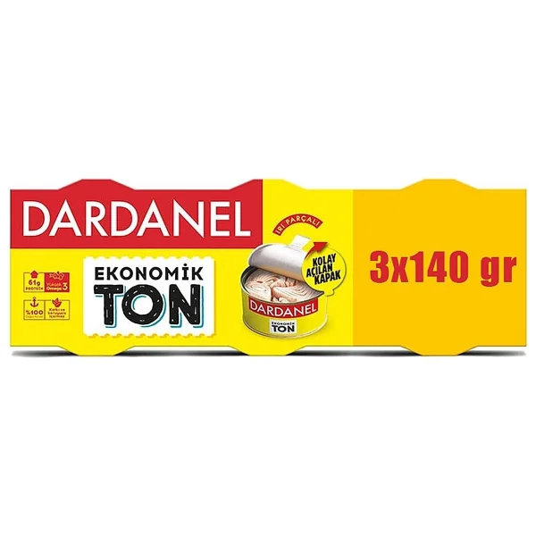 Dardanel Eko Ton Balığı 3X140 Gr X 4 Adet - Görsel 2