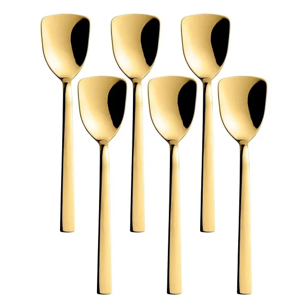Tatlı-Dondurma Kaşığı Kırmızı (Transparan) 12,5cm - 50 Adet - Görsel 8