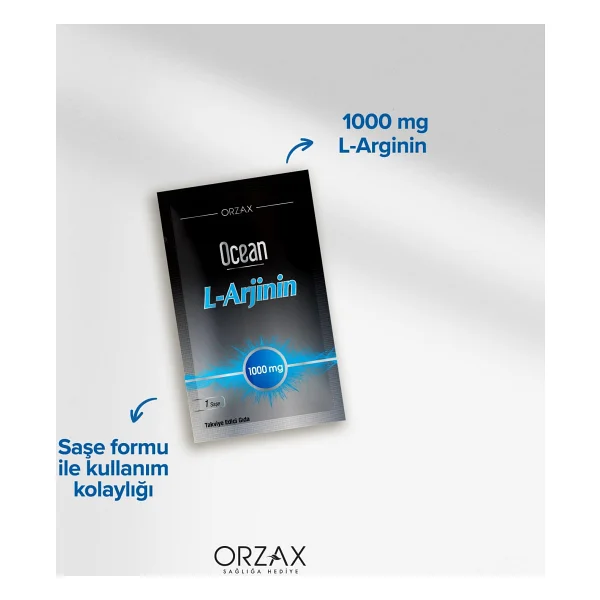 Ocean L-Arjinin 1000 mg 60 Saşe - Görsel 9