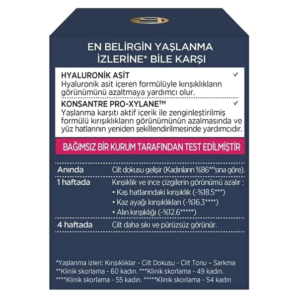 L'Oreal Paris Revitalift Lazer X3 Yoğun Yaşlanma Karşıtı Gündüz Bakım Kremi 15 ml - Görsel 4