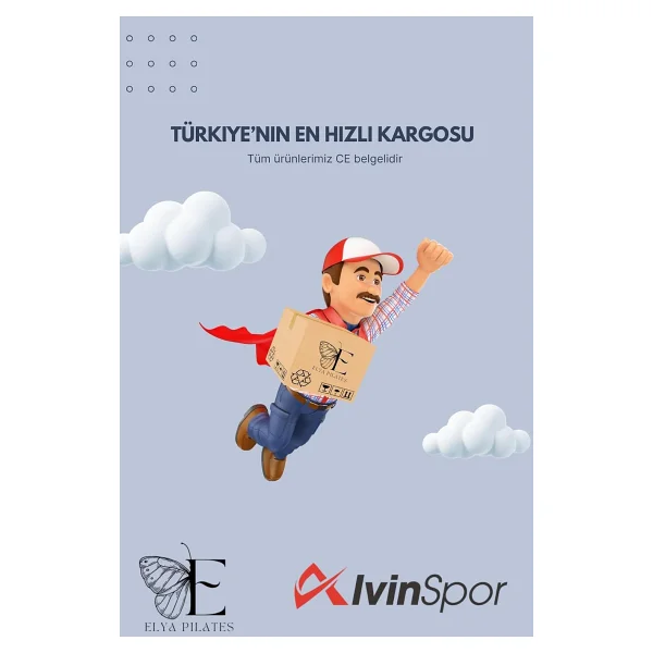 Tüm Vücut Fitnessı İçin İdeal Pilates Seti - Mindere, Dambıla Ve Daha Fazlasına Sahip Siyah - Görsel 3