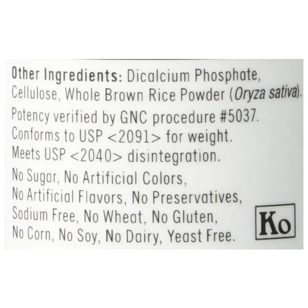 GNC - Vitamin B12 1000 MCG - B12 Vitamini İçeren Takviye Edici Gıda - 100 Tablet - Görsel 9