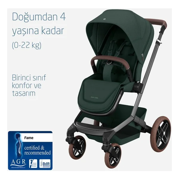 Maxi-Cosi Fame Portbebeli Bebek Arabası - Görsel 4