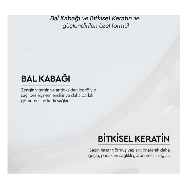 Otacı Balkabağı ve Bitkisel Keratin Onarıcı 375 ml Şampuan - Görsel 3
