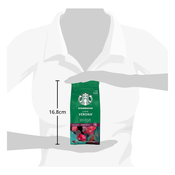Starbucks Caffe Verona Öğütülmüş Kahve 200 gr - Görsel 8