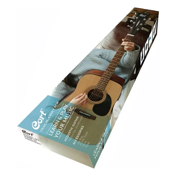 Cort AD810 BKS Satin Black 6 Telli Akustik Gitar - Görsel 10
