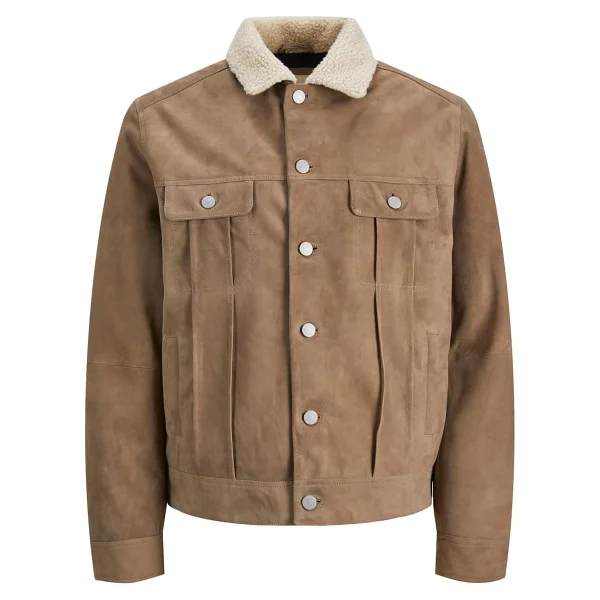 Jack & Jones Erkek JPRBLUSUEDE JACKET Ceket, Siyah, L - Görsel 2
