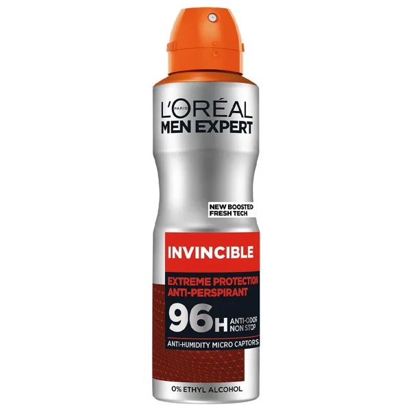 L'Oreal Paris Men Expert Invincible 150 ml Erkek Deodorant - Görsel 2