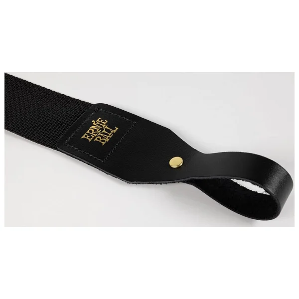 Ernie Ball Polypro Black Akustik Gitar Askısı Siyah - Görsel 4