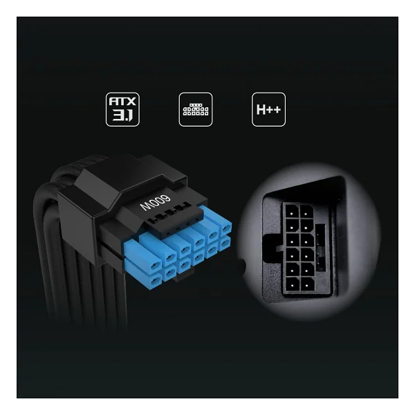 Lian Li RS1200G G9P.RS1200G.WH00.EU 1200 W Beyaz Power Supply - Görsel 8
