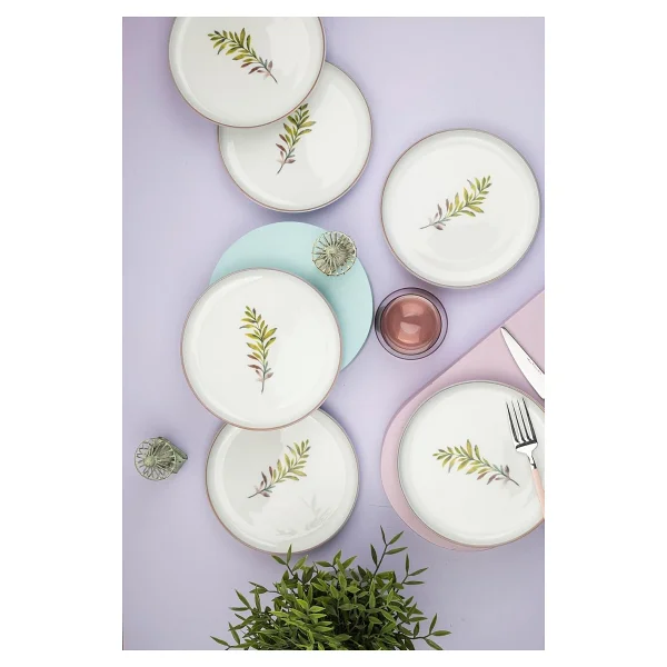 Kütahya Porselen Moderna Comfort 6 Kişilik 19 cm Pasta Takımı - Görsel 4