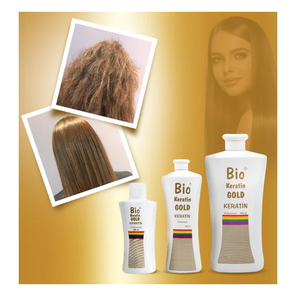 Bio Keratin Kalıcı Brezilya Fönü 3'lü Set 700 ml - Görsel 6