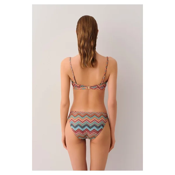 Suwen Wave Üç Şeritli Bikini Alt - Görsel 4