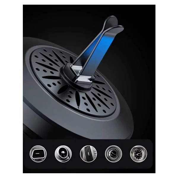 Araç İçi Oto Koku Hazneli Bluetooth RGB Sese Duyarlı Şarjlı Ortam Müzik Ritim Aydınlatması 1 ADET - Görsel 3