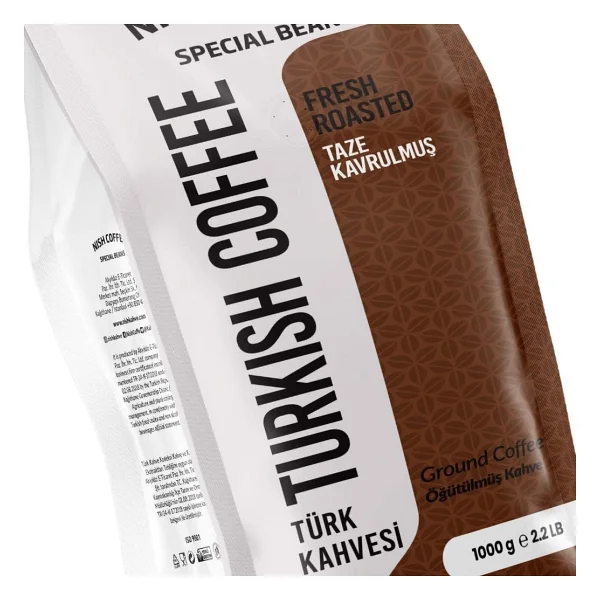 Nish Hünkar Türk Kahvesi 1 kg - Görsel 3