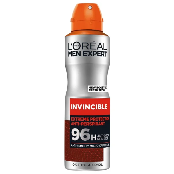 L'Oreal Paris Men Expert Invincible 150 ml Erkek Deodorant - Görsel 3