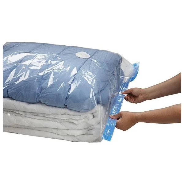 Beyyine Home Yüksek Kaliteli Vakumlu Hurc (XXL)(3 ADET) 90 Cm X 120 Cm - Çevirmeli Kapak-yorgan & Battaniye Hurcu - Görsel 3